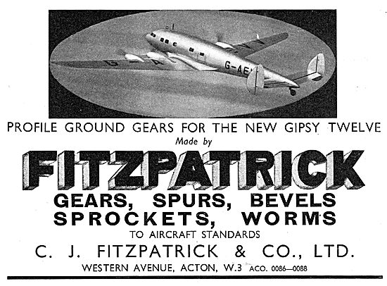 C.J.Fitzpatrick. Gears, Spurs, Bevels, Sprockets & Worms         