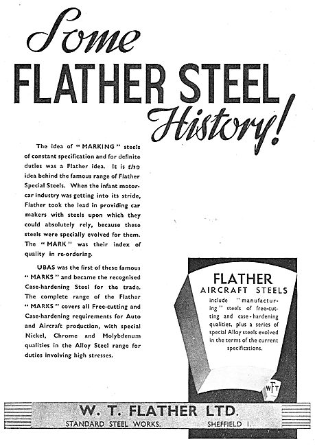 Flather Special Steels. UBAS                                     