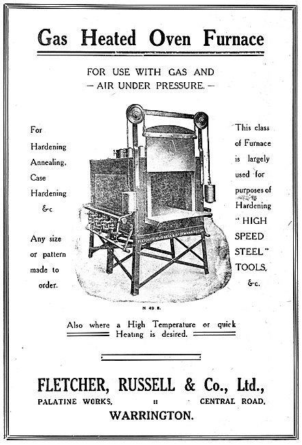 Fletcher Russell & Co. Furnaces & Heat Treatment Equipment       