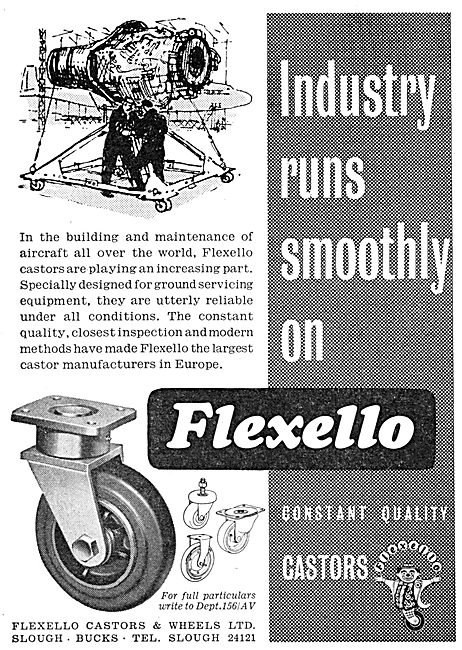 Flexello Castors For Ground Equipment                            