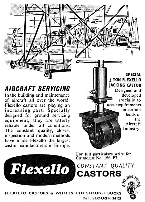 Flexello Castors For Ground Equipment                            