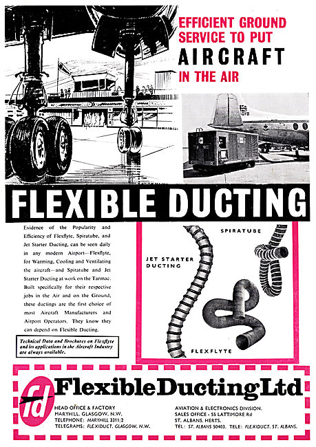 Flexible Ducting - FLEXLYTE, SPIRATUBE Jet Starter Ducting       