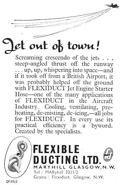 Flexible Ducting - Flexiduct 1963                                