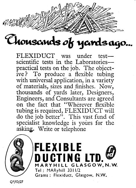 Flexible Ducting Ltd - FLEXIDUCT Flexible Tubing                 