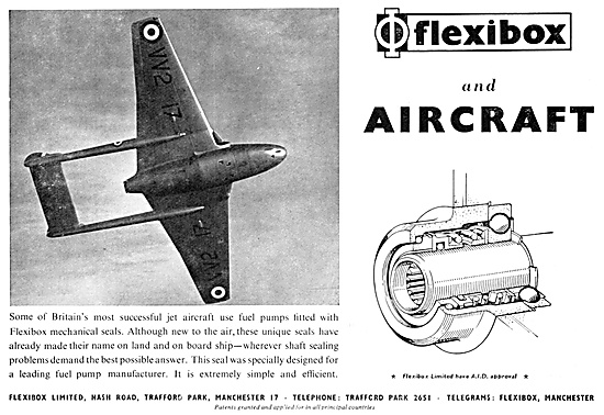 Flexibox Mechanical Seals 1952                                   