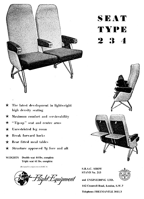 Flight Equipment  Aircraft Seats                                 