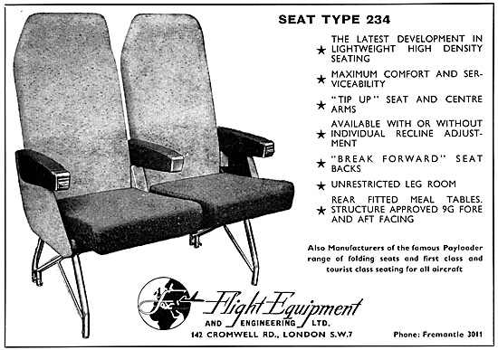 Flight Equipment  Aircraft Seats                                 