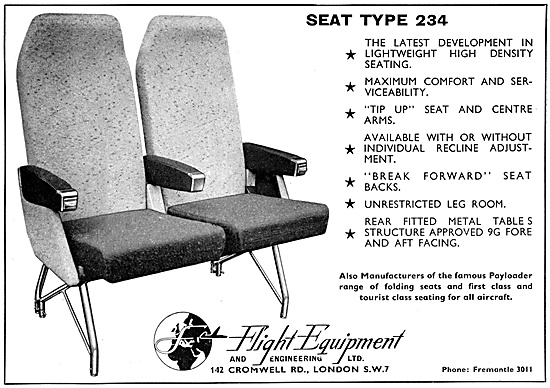 Flight Equipment Aircraft Seating                                