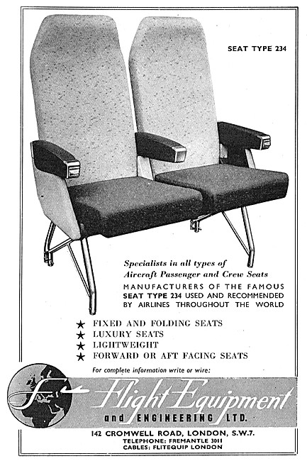 Flight Equipment Type 234  Aircraft Seats                        