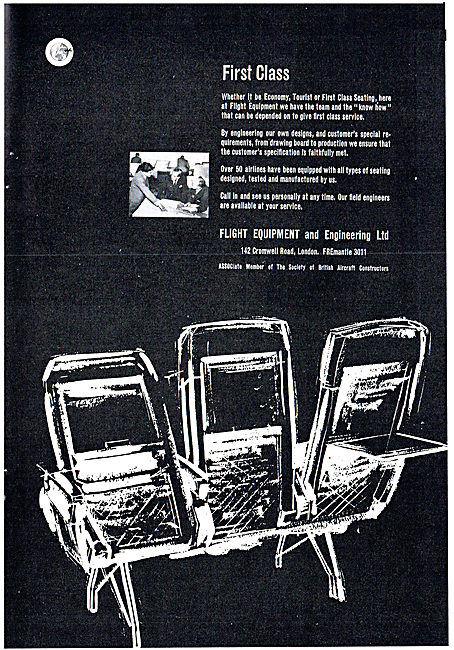 Flight Equipment Ltd - Aircraft Seating.                         