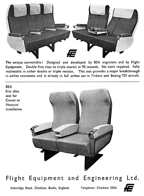 Flight Equipment - Manufacturers Of Aircraft Seating             