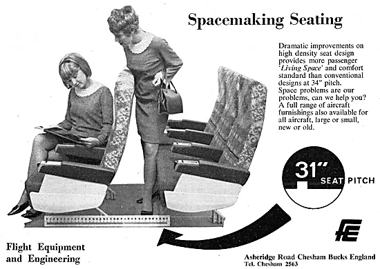 Flight Equipment  Aircraft Seating 1967                          