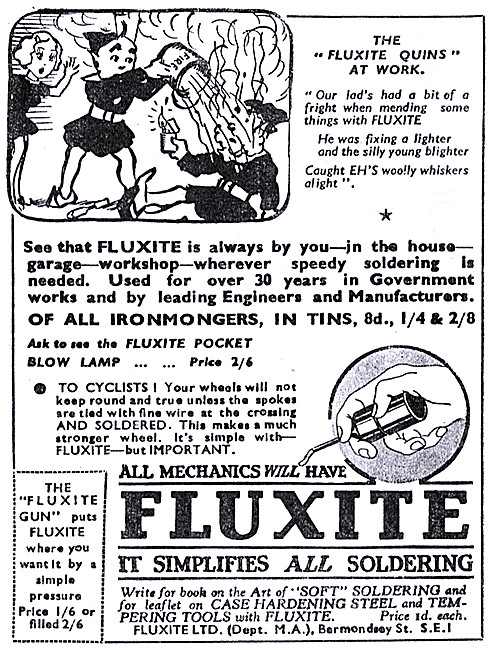 Fluxite Solder                                                   