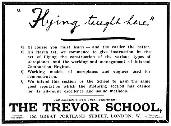 The Trevor School - Flying School                                