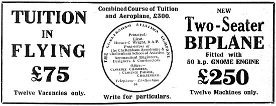 The Cheltenham Flying School 1919                                