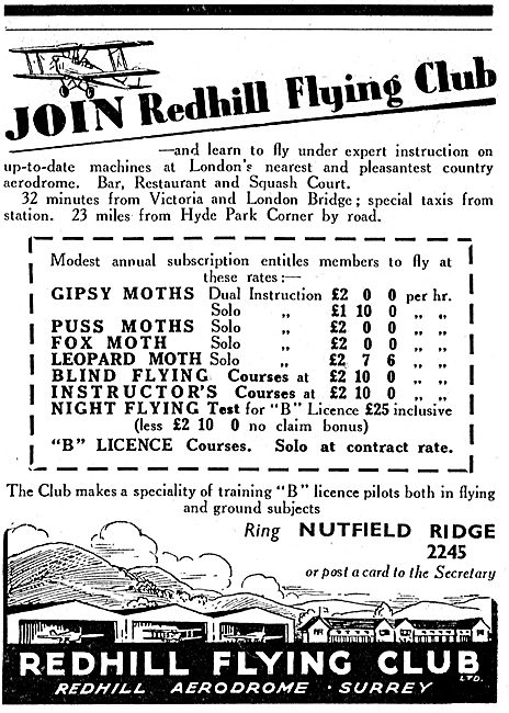 Redhill Flying Club                                              