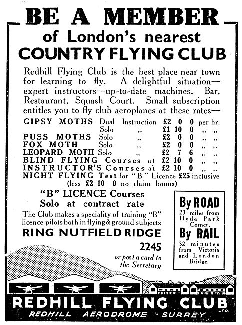 Redhill Flying Club                                              