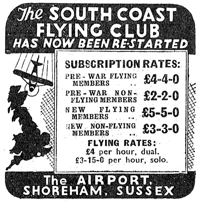 The South Coast Flying Club Shoreham                             