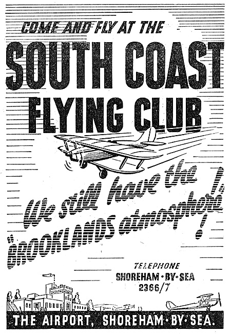 The South Coast Flying Club Shoreham                             