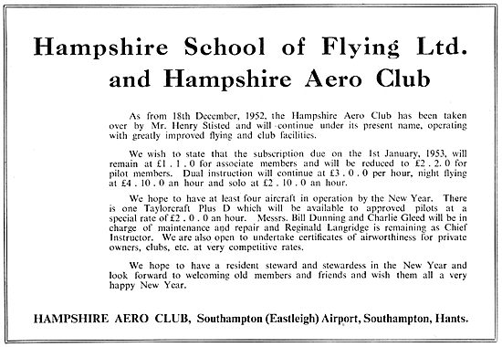 Hampshire Aero Club                                              