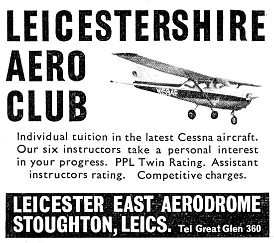 Leicestershire Aero Club 1967                                    