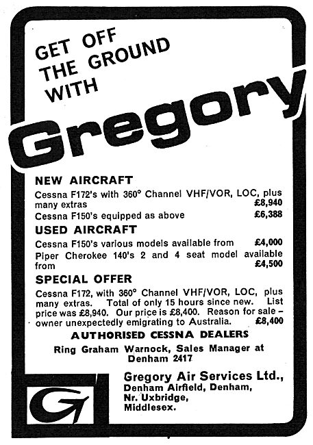 Gregory Air Services Denham - Sales & Training                   