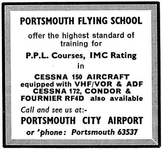 Portsmouth Flying School - Portsmouth City Airport               