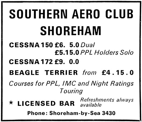 Southern Aero Club Shoreham                                      
