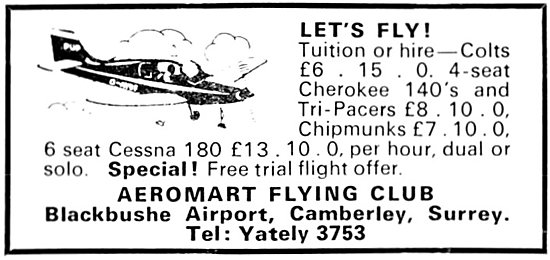 Aeromart Flying Club Blackbushe                                  