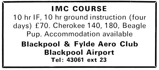Blackpool & Fylde Aero Club                                      
