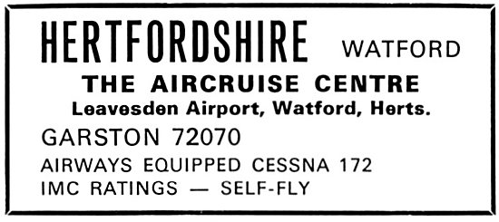 The Aircruise Centre Leavesden                                   