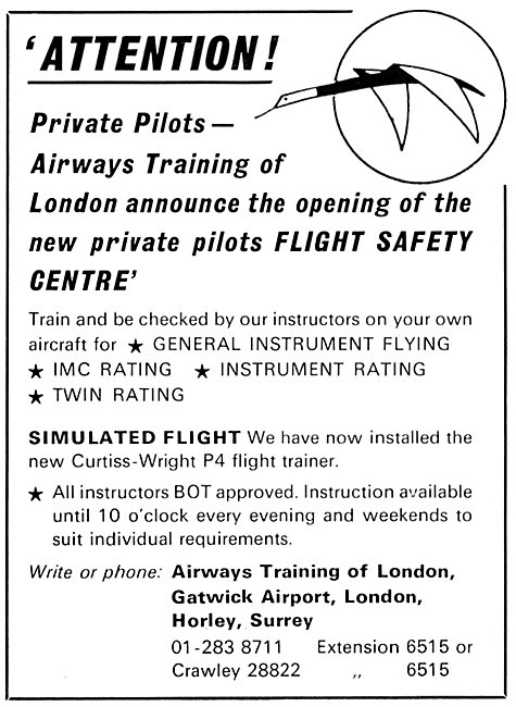 Airways Training Of London Gatwick                               