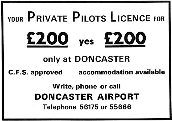 Doncaster Airport & Flying School                                