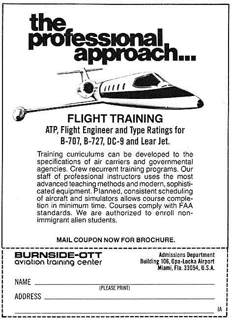 Burnside-Ott Aviation Training Centre 1978                       