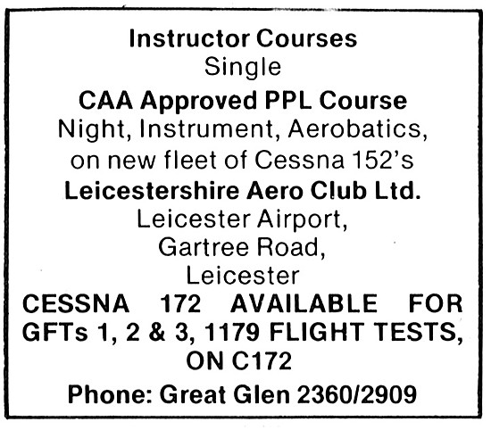 Leicestershire Aero Club                                         