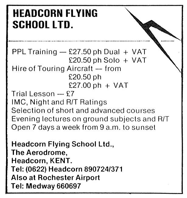 Headcorn Flying School                                           