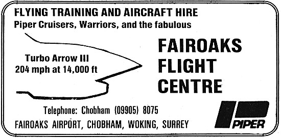 Fairoaks Flight Centre                                           