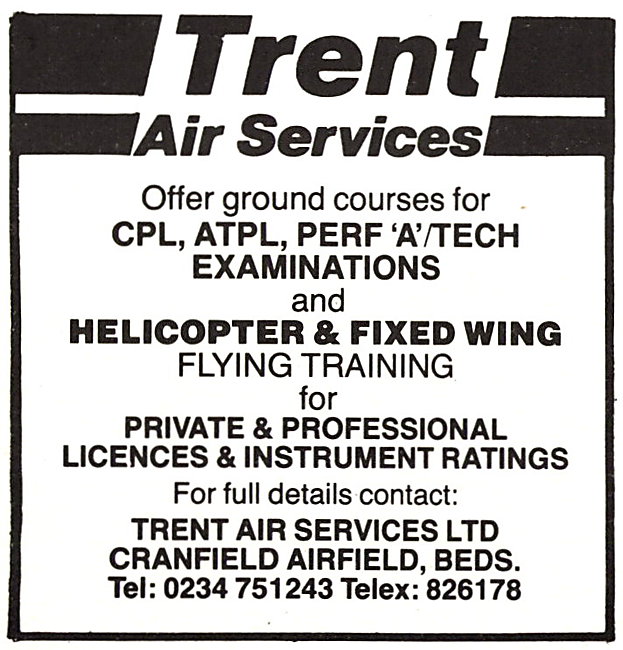 Trent Air Services Cranfield                                     