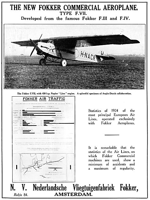 Fokker F.VII 1925                                                