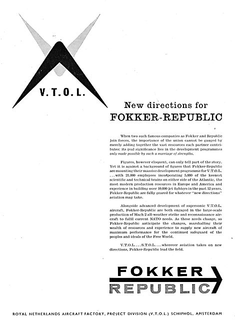 Fokker Republic VTOL                                             