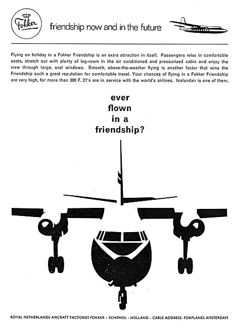 Fokker F27 Fellowship                                            