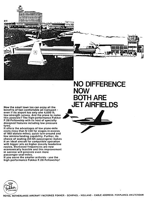 Fokker F-28 Fellowship                                           