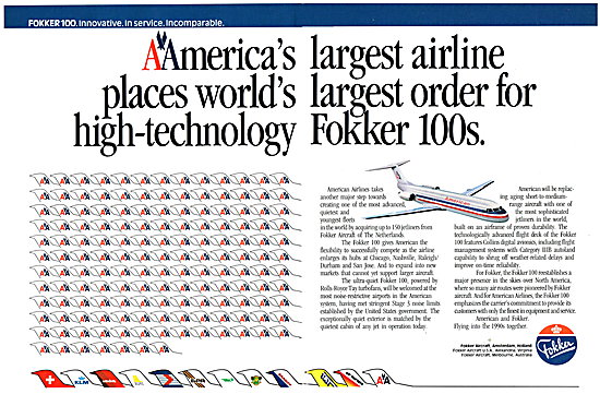 Fokker 100 Fokker F100                                           