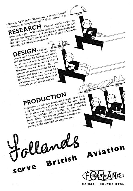 Folland Aircraft - Aircraft Design, Research & Construction      
