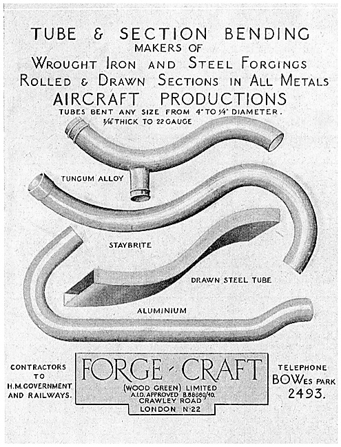 Forge-Craft Tube & Section Bending 1940                          