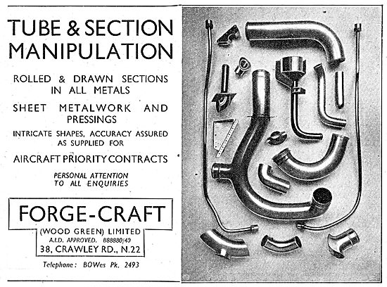 Forge-Craft Rolled & Drawn Sections - Sheet Metalwork & Pressings