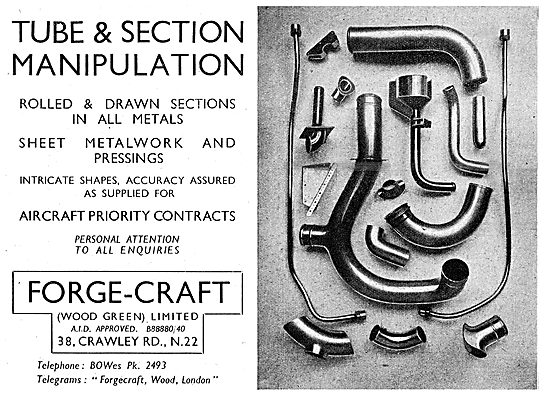 Forge-Craft Rolled & Drawn Sections - Tube & Section Manipulation