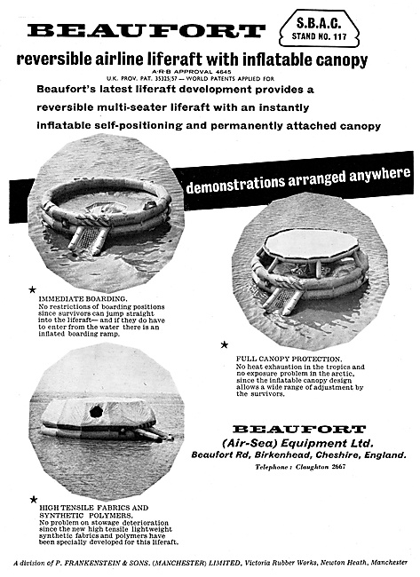 Frankenstein-Beaufort Survival Equipment For Transport Aircraft  