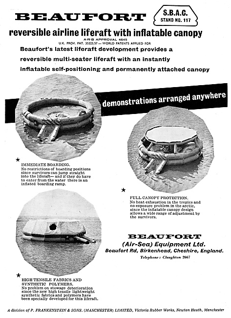 Frankenstein-Beaufort Survival Equipment For Transport Aircraft  