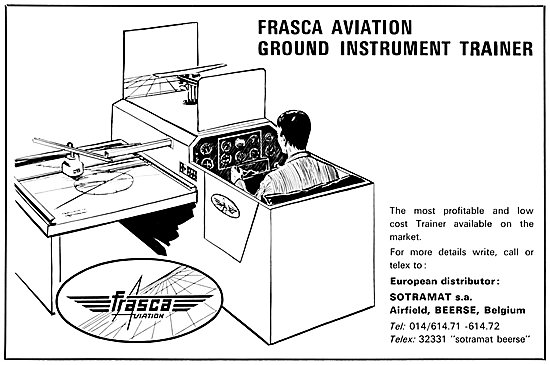 Frasca Aviation Ground Instrument Trainer 1969                   